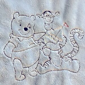 Disney winnie the pooh and tigger baby blanket